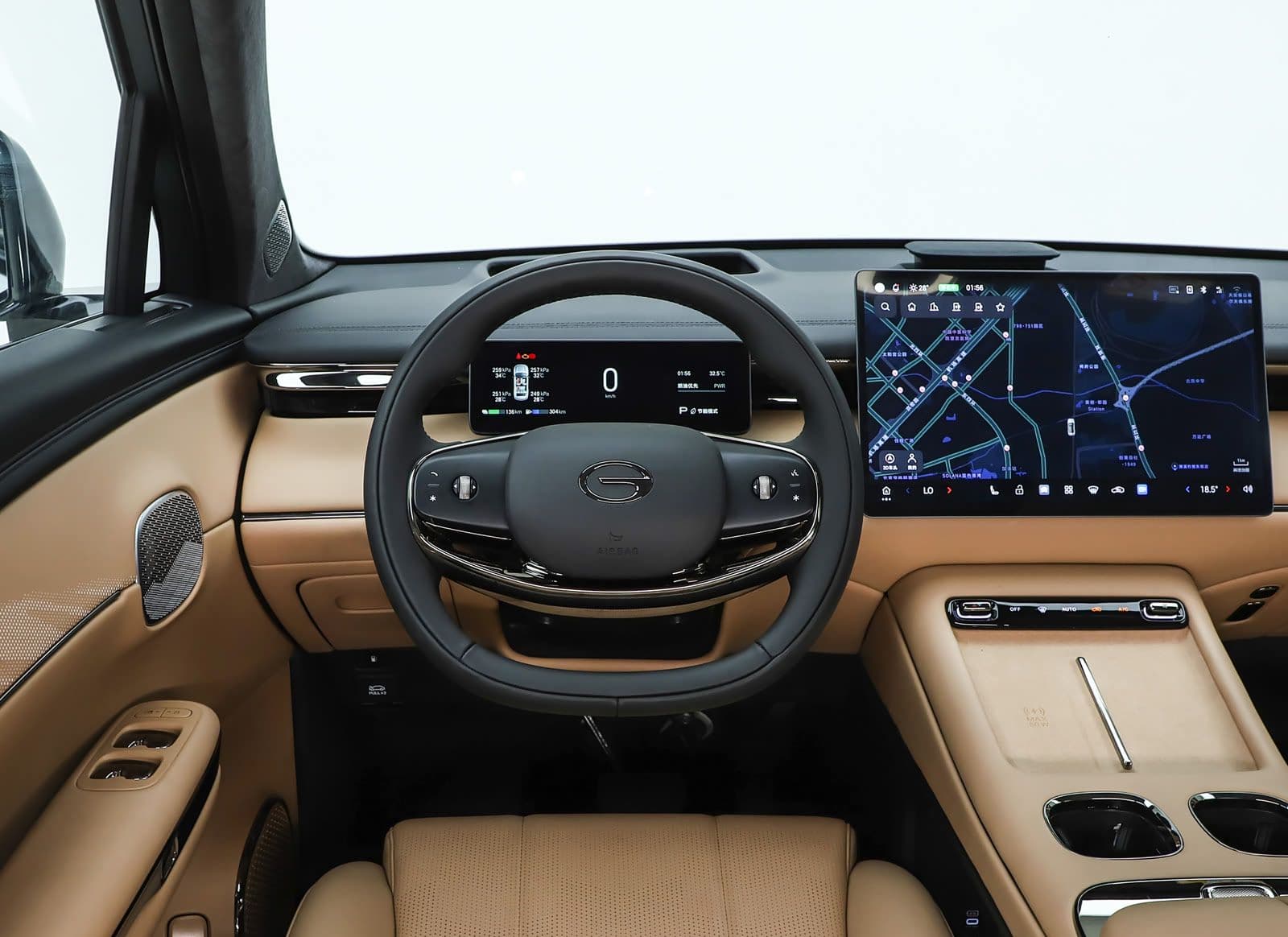 2026 GAC S7 — driver cockpit and instrument display, for export